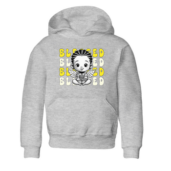 Air Jordan 4 Vivid Sulfur shirt to match jordans Blessed sneaker tees 4s Vivid Sulfur SNRT sneaker release tees baby toddler Heather Grey 2 cotton Shirt