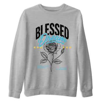 Sneaker Threads – Sneaker Tees To Match Air Jordan 11 Retro Gamma – Blessed Dream Graphic Tee Heather Grey 2. Perfect for Jordan releases 2025 colorways.