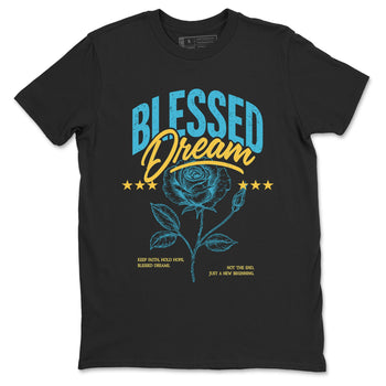 Sneaker Threads – Sneaker Tees To Match Air Jordan 11 Retro Gamma – Blessed Dream Graphic Tee Black 2. Perfect for Jordan releases 2025 colorways.
