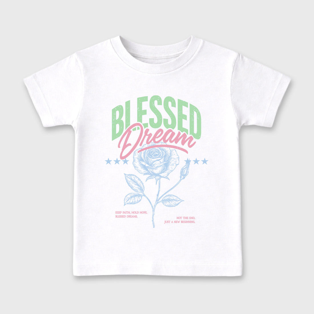 Sneaker match tees – Sneaker Tees To Match Air Jordan 4 Valentines Day Kids Shoes – Blessed Dream Kids T-Shirt White 2