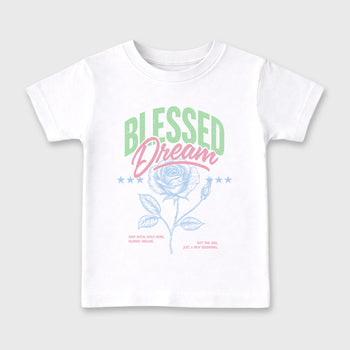 Sneaker match tees – Sneaker Tees To Match Air Jordan 4 Valentines Day Kids Shoes – Blessed Dream Kids T-Shirt White 2