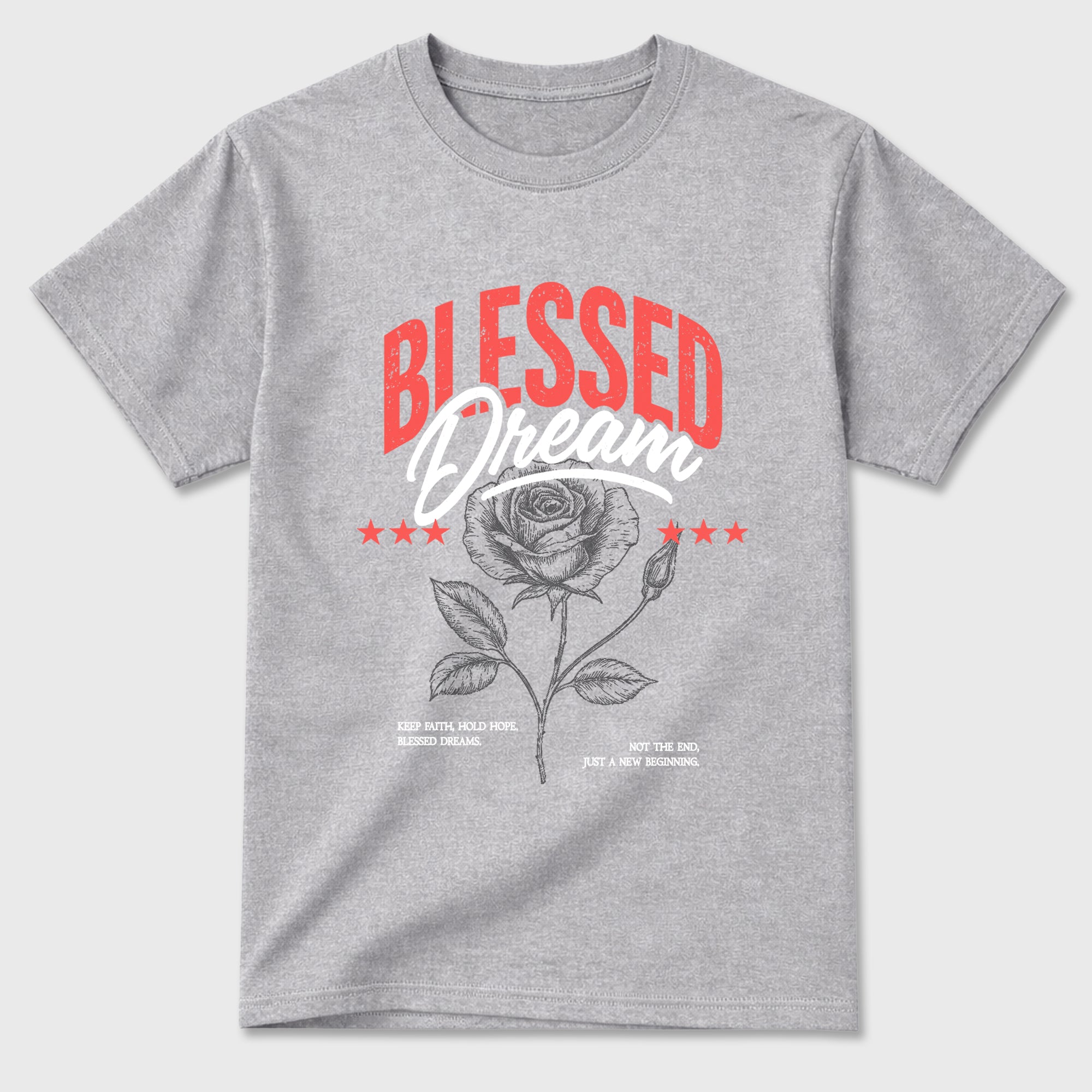 Best Sneakerfit Graphic Tee. Graphic Outfits. Sneaker Tees To Match Air Max 90 Infrared Sneakers – Blessed Dream Tee Heather Grey 2