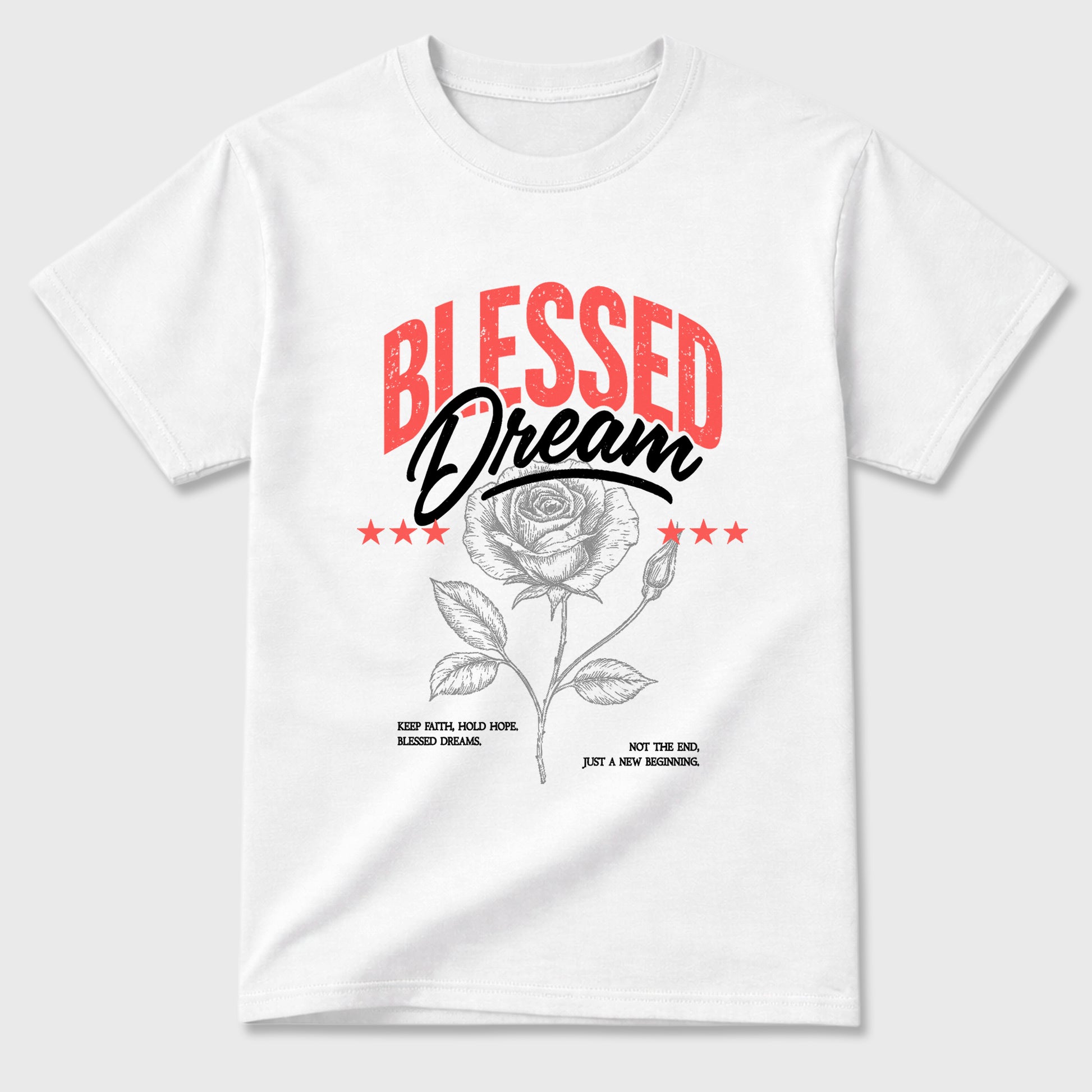 Best Sneakerfit Graphic Tee. Graphic Outfits. Sneaker Tees To Match Air Max 90 Infrared Sneakers – Blessed Dream Tee White 2