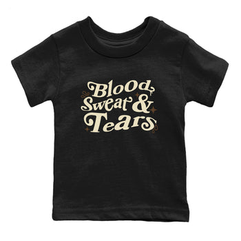 1s Mocha shirts to match jordans Blood Sweat Tears sneaker match tees Air Jordan 1 Mocha match shoes to clothes SNRT Sneaker Tees Youth Baby Black 2 tee
