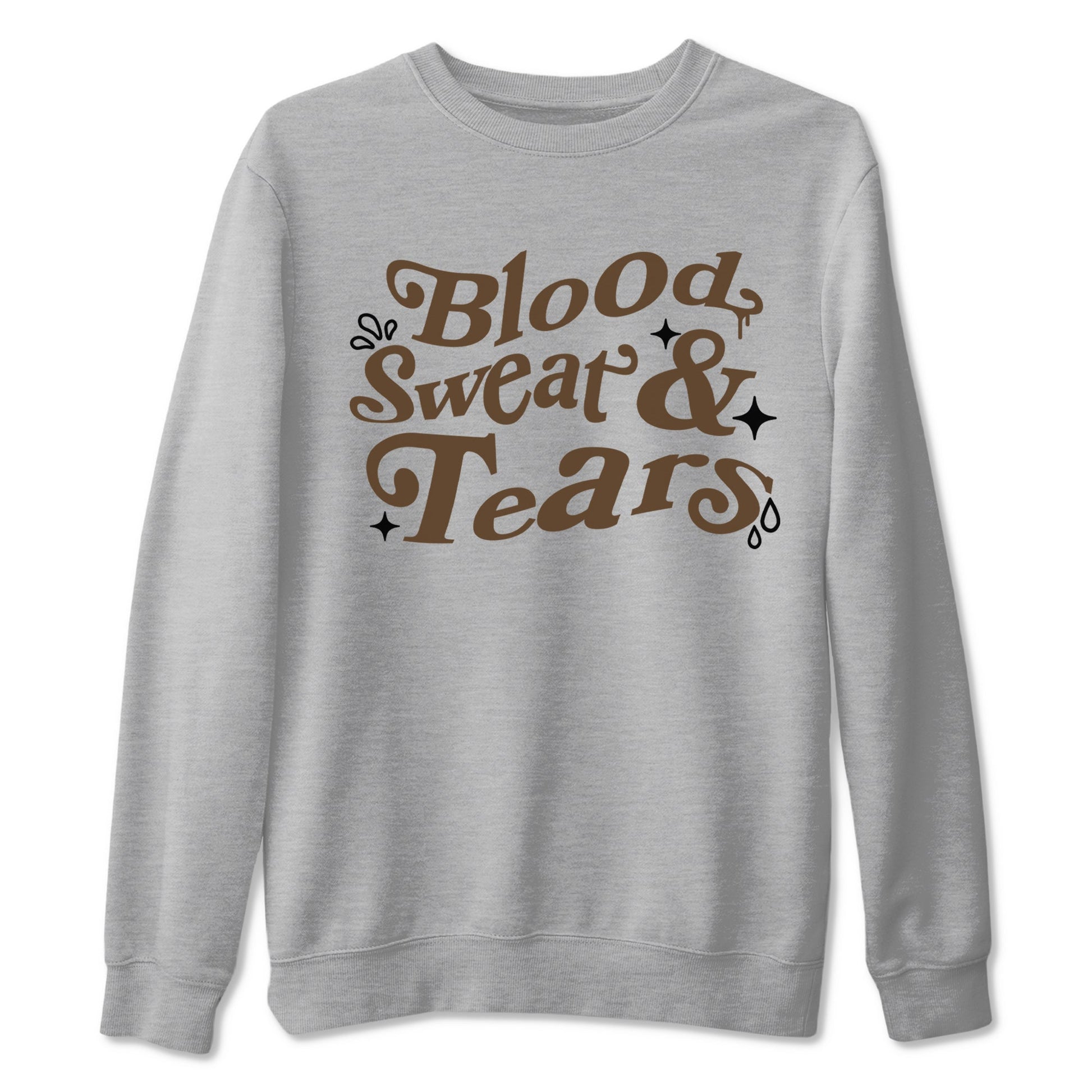 1s Mocha shirts to match jordans Blood Sweat Tears sneaker match tees Air Jordan 1 Mocha match shoes to clothes SNRT Sneaker Tees unisex cotton Heather Grey 2 shirts