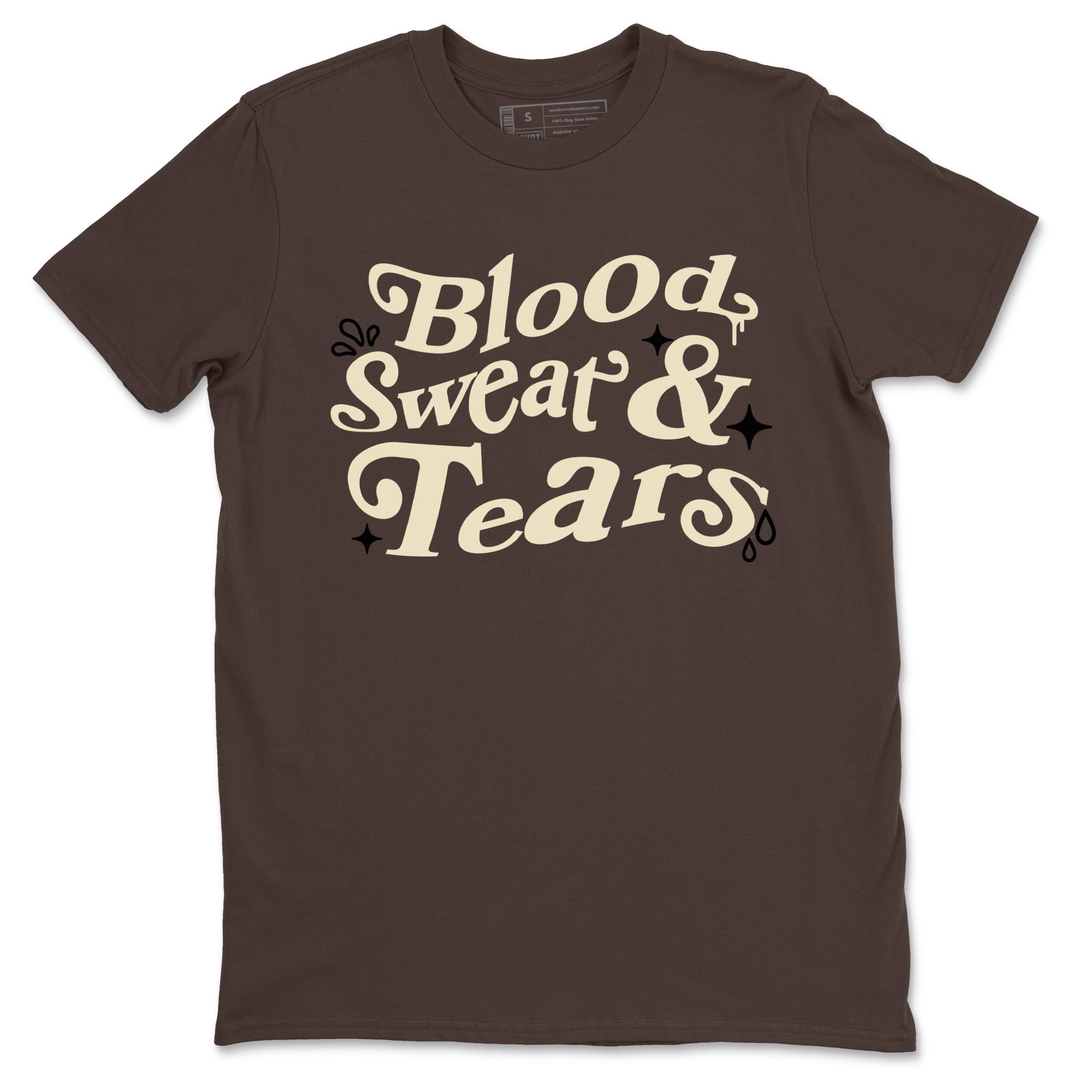 1s Mocha shirts to match jordans Blood Sweat Tears sneaker match tees Air Jordan 1 Mocha match shoes to clothes SNRT Sneaker Tees unisex cotton Dark Chocolate 2 shirts