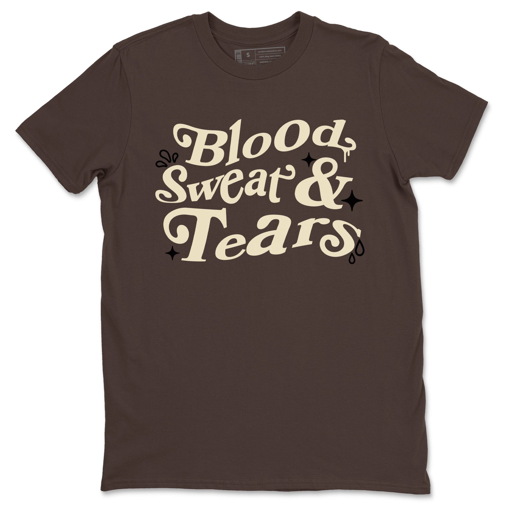 1s Mocha shirts to match jordans Blood Sweat Tears sneaker match tees Air Jordan 1 Mocha match shoes to clothes SNRT Sneaker Tees unisex cotton Dark Chocolate 2 shirts