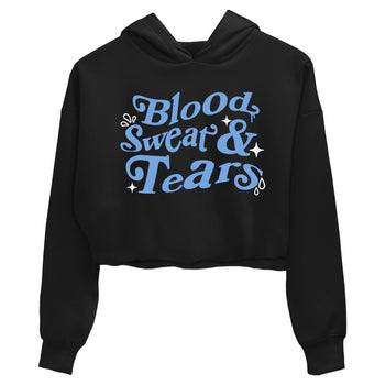 11s Legend Blue shirts to match jordans Blood Sweat Tears sneaker match tees Air Jordan 11 Legend Blue match shoes to clothes SNRT Sneaker Tees unisex cotton Black 2 crop tee