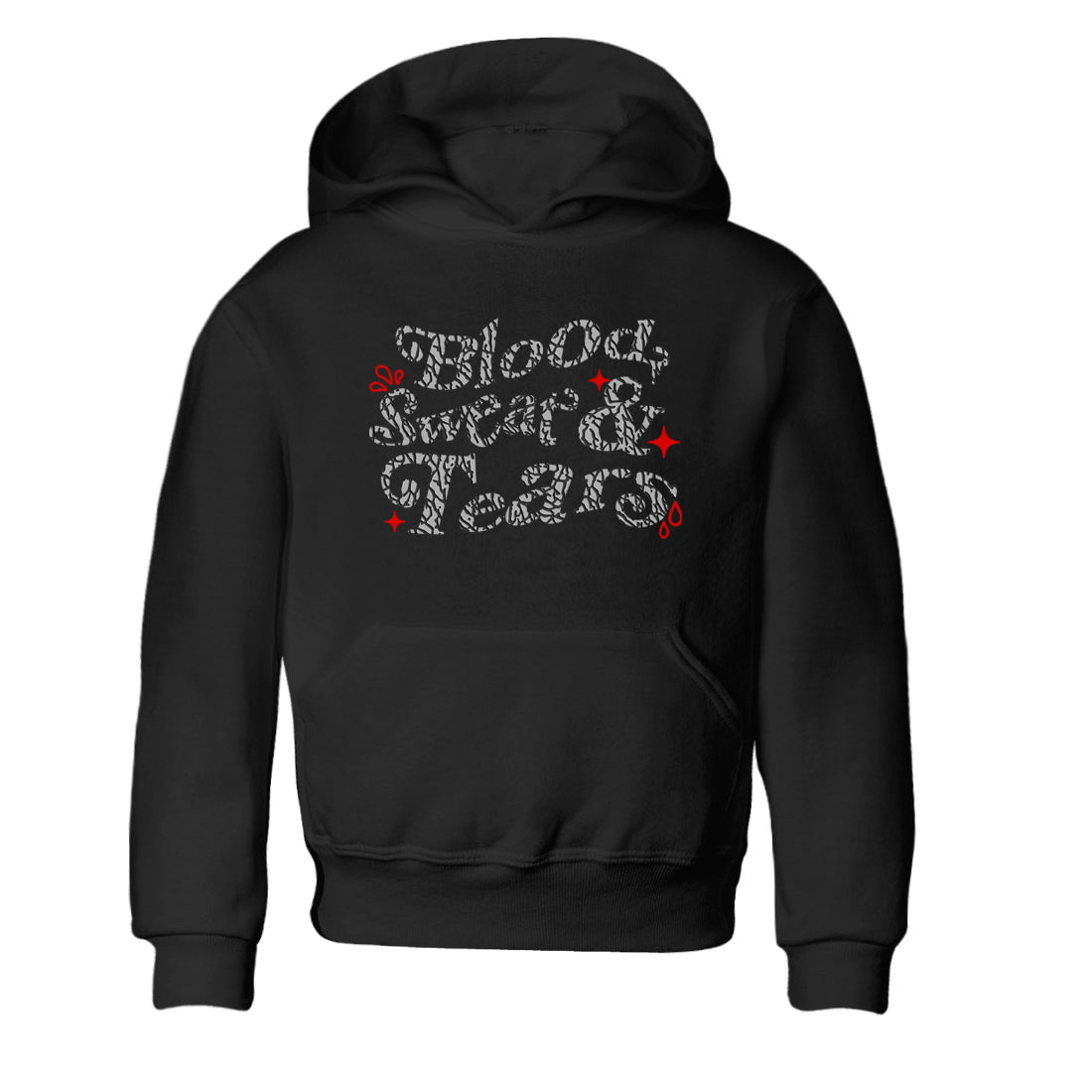 3s Black Cement shirts to match jordans Blood Sweat Tears sneaker match tees Air Jordan 3 Black Cement match shoes to clothes SNRT Sneaker Tees Youth Baby Black 2 tee