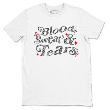 3s Black Cement shirts to match jordans Blood Sweat Tears sneaker match tees Air Jordan 3 Black Cement match shoes to clothes SNRT Sneaker Tees unisex cotton White 2 shirts