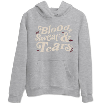4s A Ma Maniere x Fossil Stone shirts to match jordans Blood Sweat Tears sneaker match tees Air Jordan 4 A Ma Maniere x Fossil Stone match shoes to clothes SNRT Sneaker Tees unisex cotton Heather Grey 2 shirts