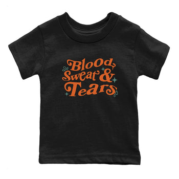 Dunk Low Ceramic shirts to match jordans Blood Sweat Tears sneaker match tees Dunk Ceramic match shoes to clothes SNRT Sneaker Tees Youth Baby Black 2 tee