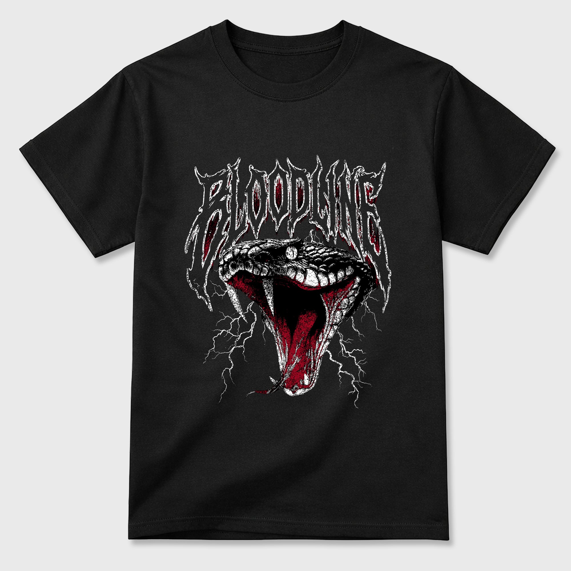 Sneakerfit Streetwear outfit, Sneaker Tees To Match Air Jordan 12 Bloodline – Bloodline Graphic Tee Black 2