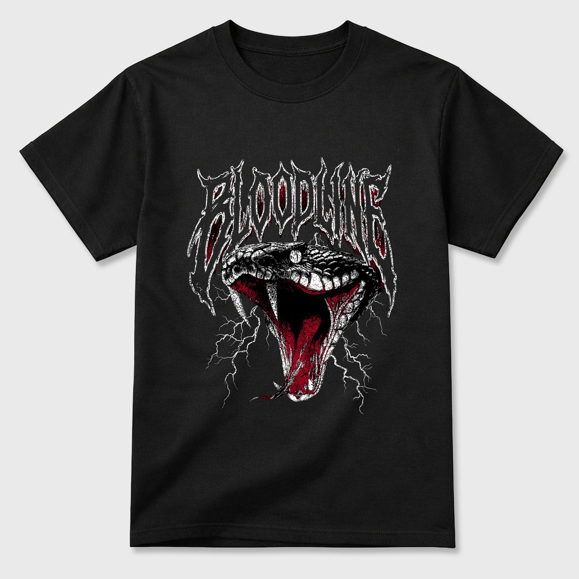 Sneakerfit Streetwear outfit, Sneaker Tees To Match Air Jordan 12 Bloodline – Bloodline Graphic Tee Black 2