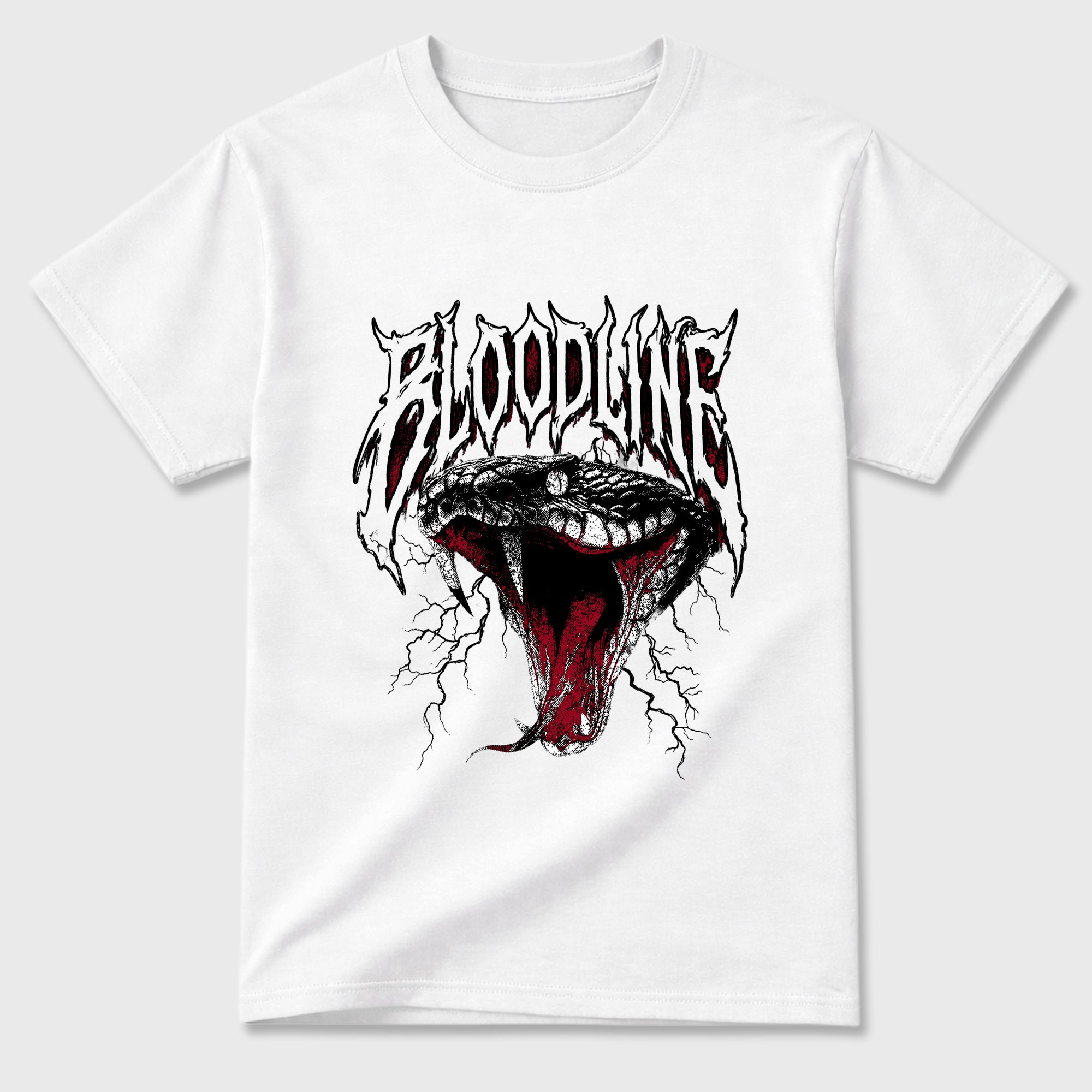 Sneakerfit Streetwear outfit, Sneaker Tees To Match Air Jordan 12 Bloodline – Bloodline Graphic Tee White 2