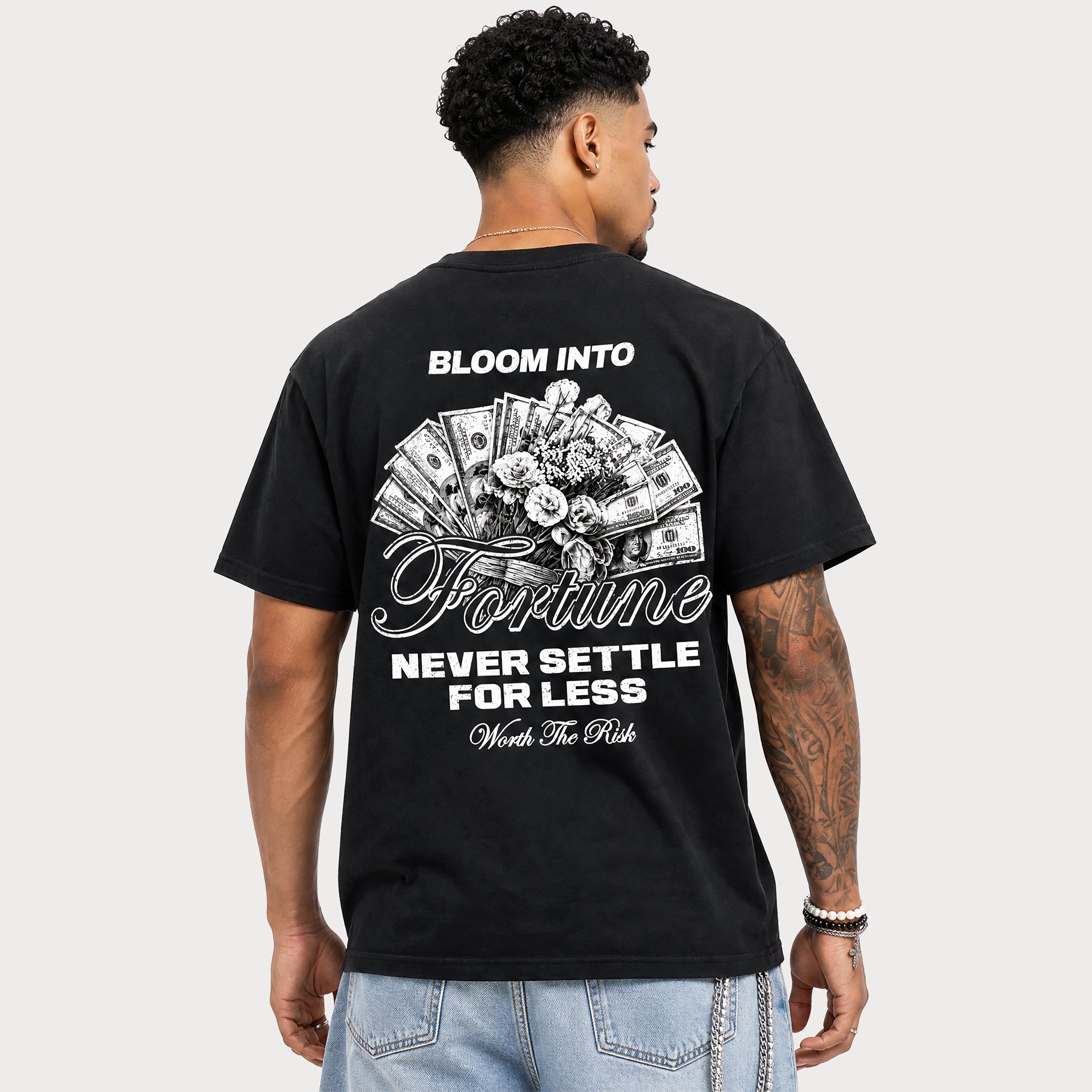 Bloom Into Fortune Graphic Tee featuring original streetwear a