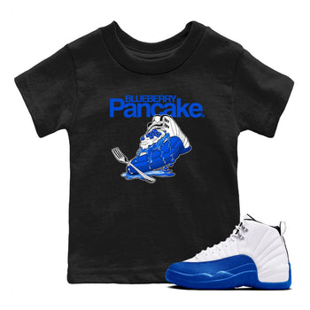 Blueberry Pancake SNRT Sneaker Tees Kids - Air Jordan 12 Blueberry - SNRT Sneaker T-shirts