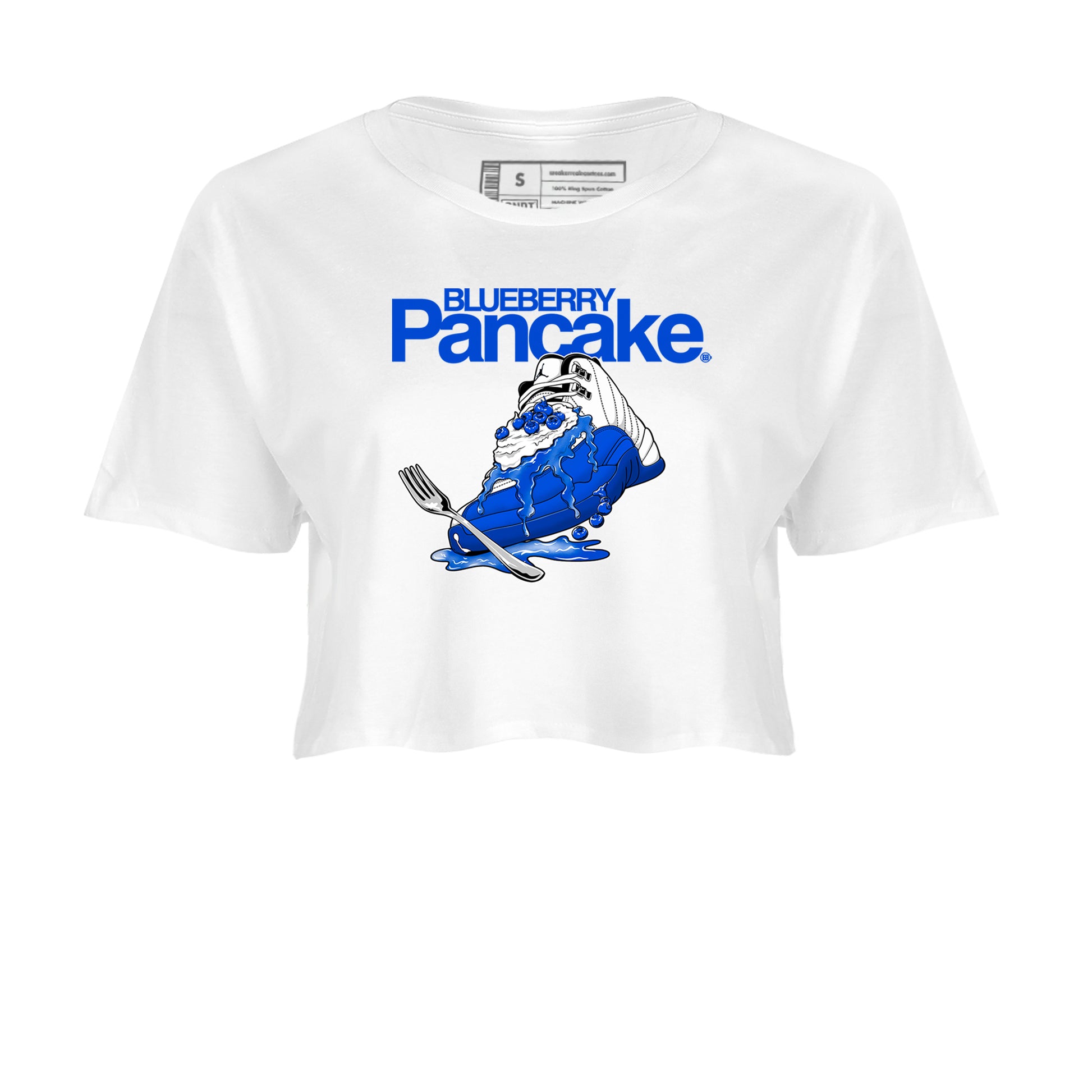 Blueberry Pancake SNRT Sneaker Women's Top - Air Jordan 12 Blueberry - SNRT Sneaker T-shirts