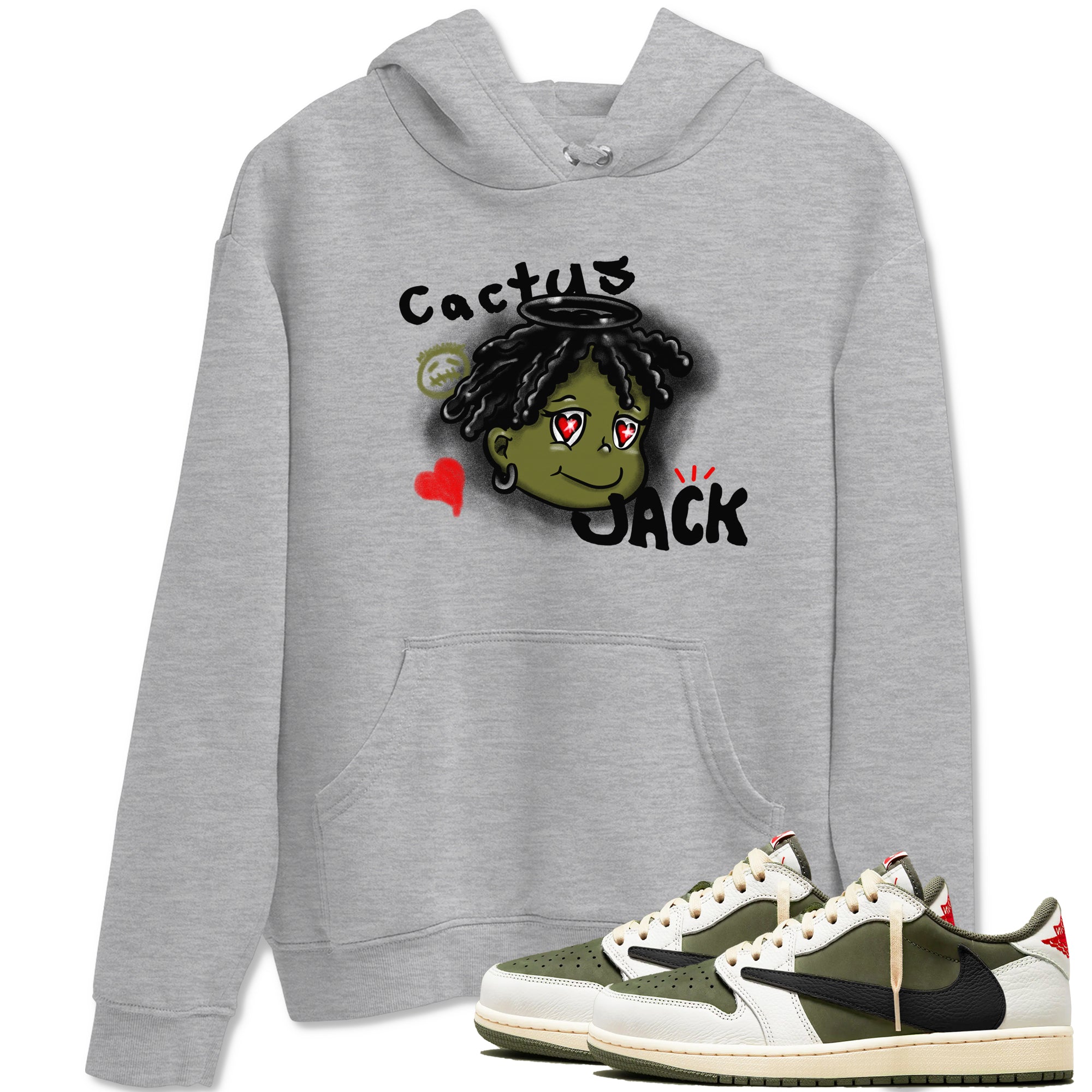 Jordan 1 Olive t shirts to match sneakers Born Blessed sneaker match tees Air Jordan 1 Low x Travis Scott Reverse Olive tee SNRT Sneaker Tees unisex cotton Heather Grey 1 shirts