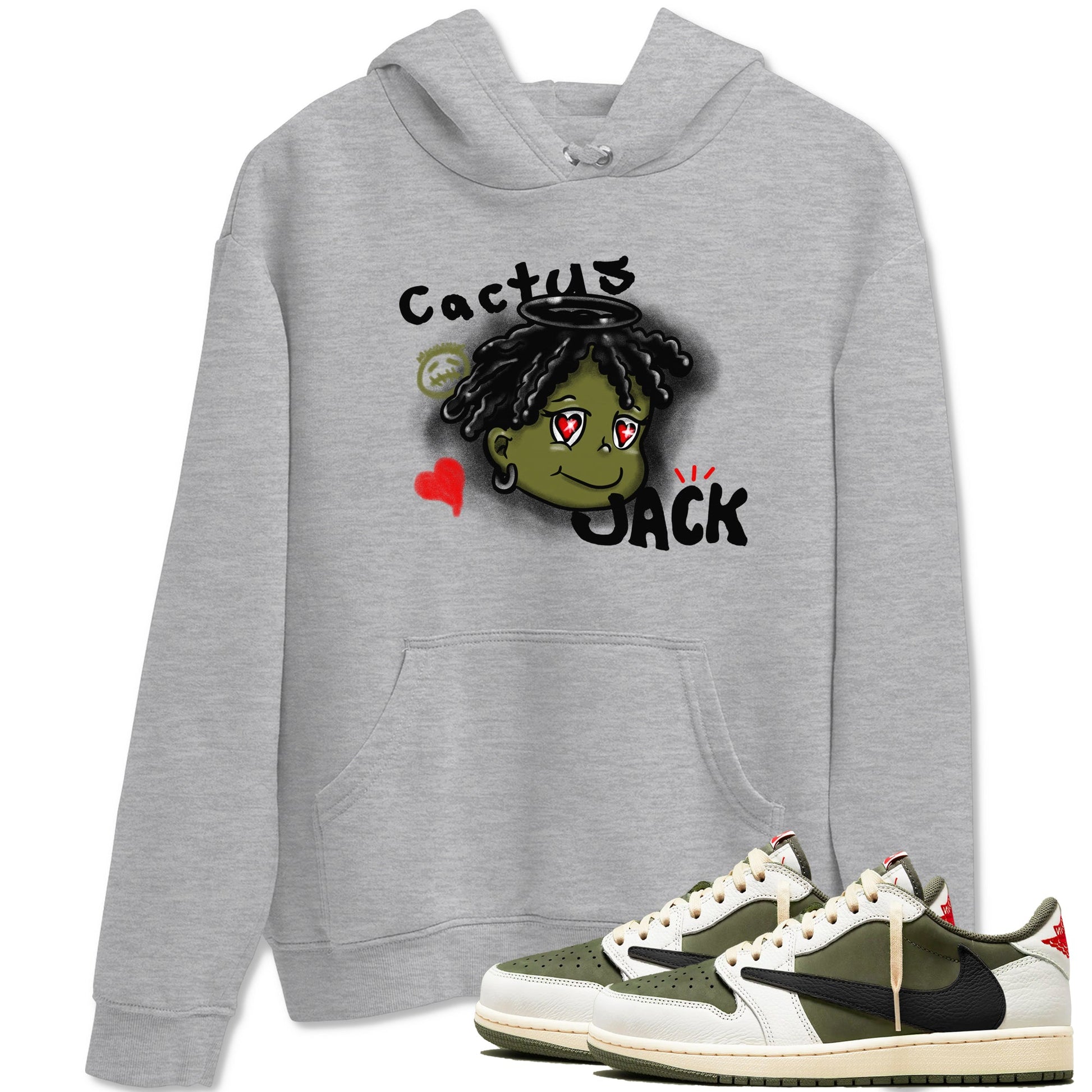 Jordan 1 Olive t shirts to match sneakers Born Blessed sneaker match tees Air Jordan 1 Low x Travis Scott Reverse Olive tee SNRT Sneaker Tees unisex cotton Heather Grey 1 shirts