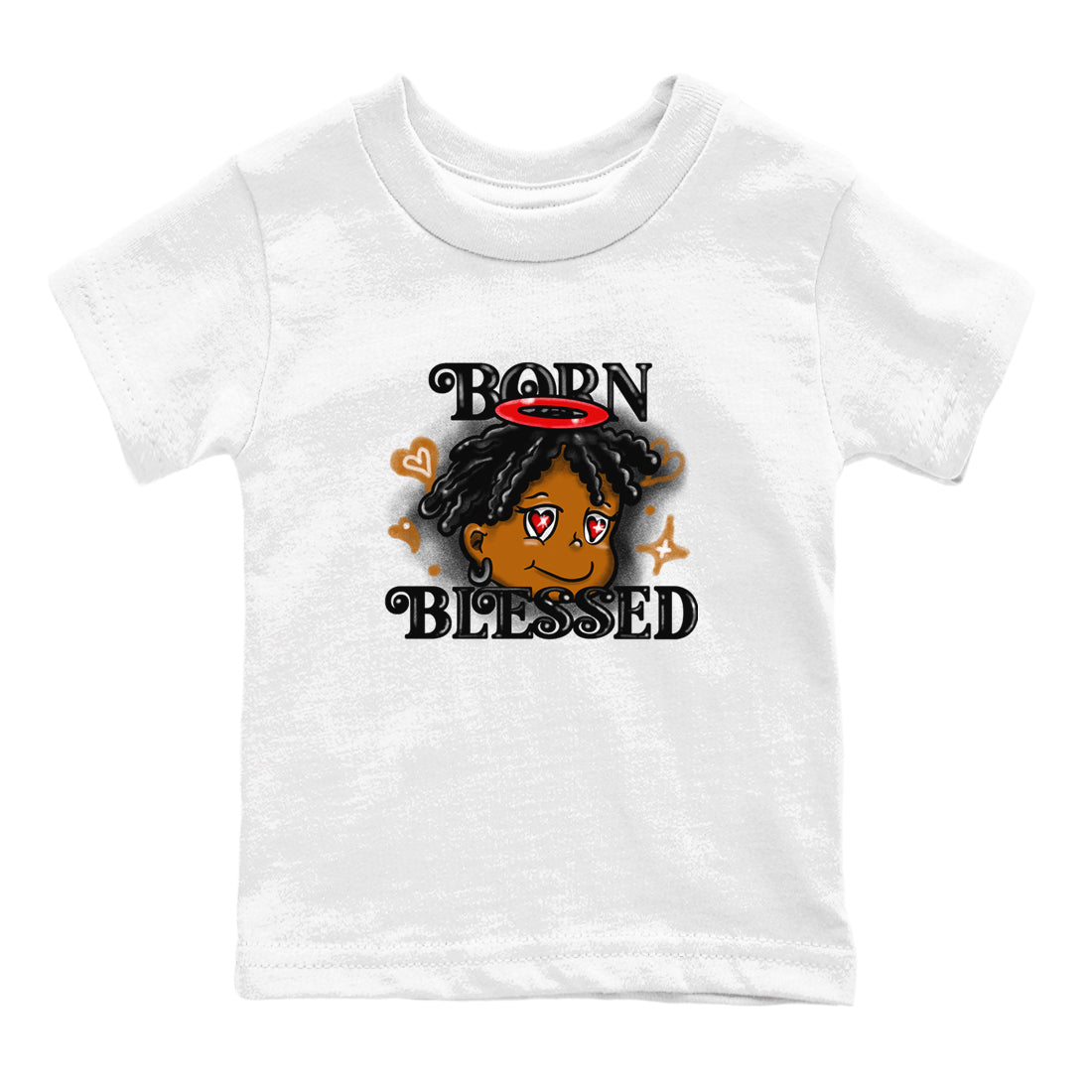 5s Archaeo Brown shirts to match jordans Born Blessed sneaker match tees Air Jordan 5 Archaeo Brown match shoes to clothes SNRT Sneaker Tees Youth Baby White 2 tee