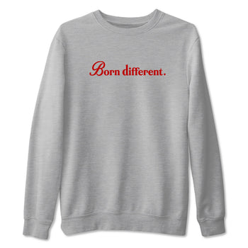 Jordan 11 Low Bred t-shirts to match jordans Born Different sneaker match tees Air Jordan 11 Bred graphic tee for sneakerheads SNRT Sneaker Tees unisex cotton Heather Grey 2 shirts