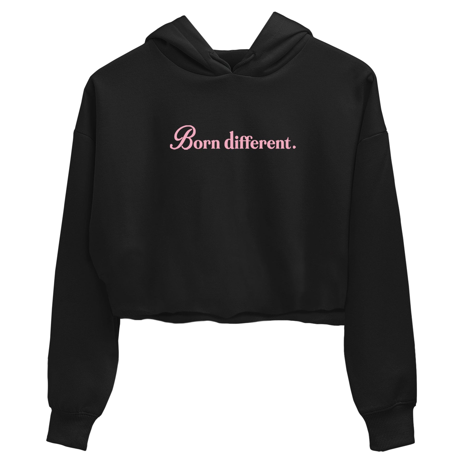 Sneaker Threads – Sneaker Threads To Match Air Jordan 5 35th Anniversary Shoes – Born Different Crop T-Shirt Black 2