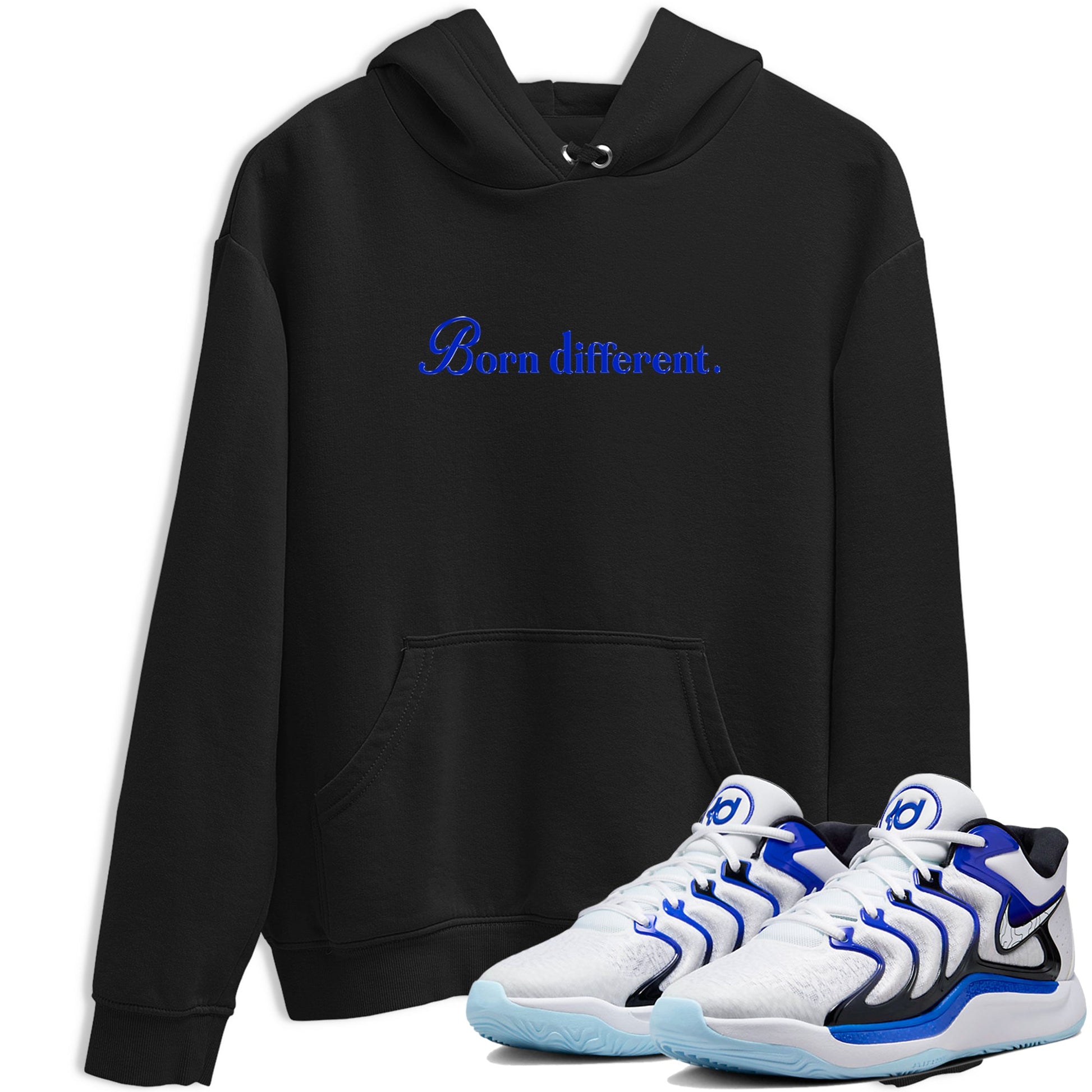 Sneaker Threads – Sneaker Tees To Match Nike KD 17 Penny – Born Different Graphic Tee Black 1. Perfect for Jordan releases 2025 colorways. Perfect for Kevin Durant basketball sneaker releases and retro Penny-inspired 2025 colorways.