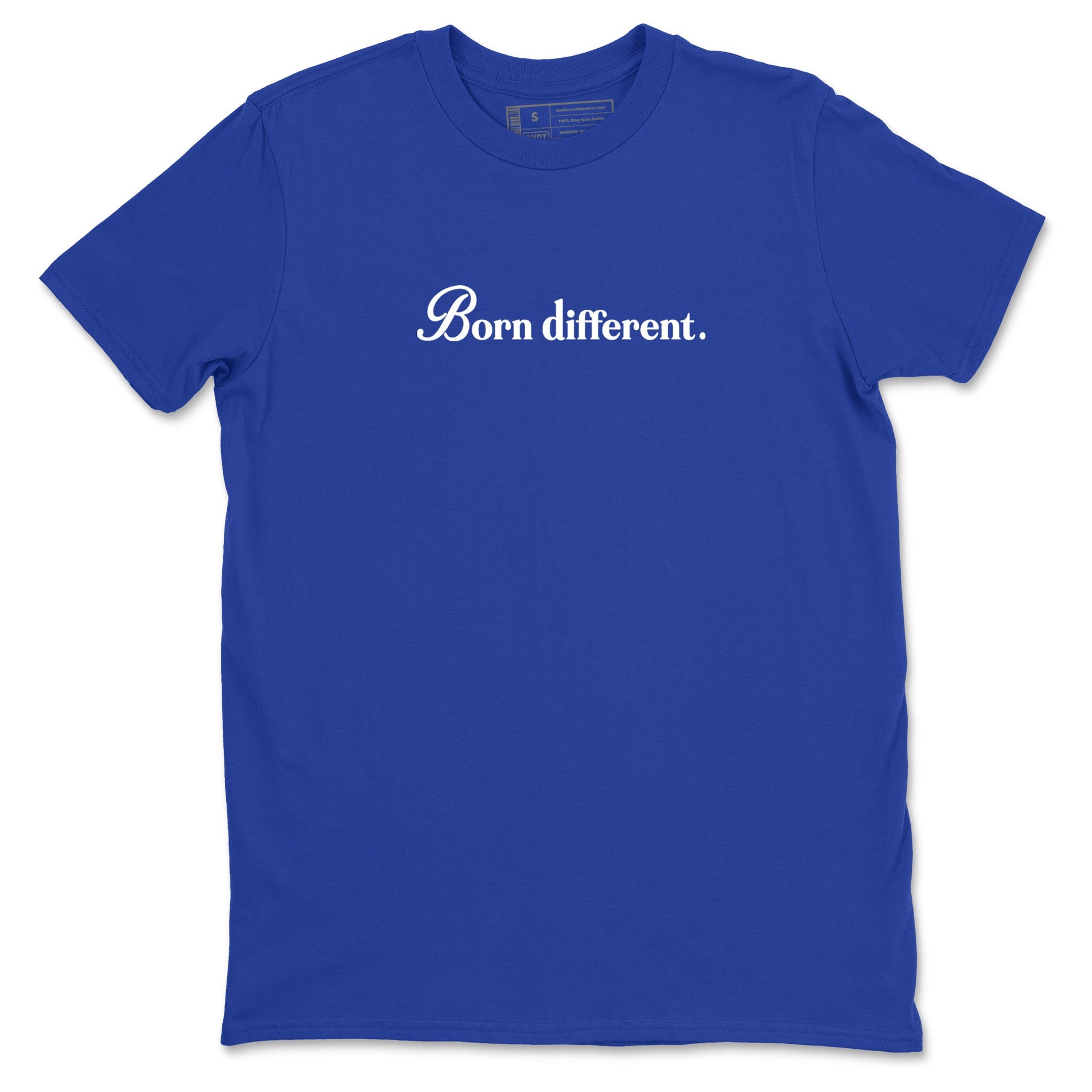 Sneaker Threads – Sneaker Tees To Match Nike KD 17 Penny – Born Different Graphic Tee Royal Blue 2. Perfect for Jordan releases 2025 colorways. Perfect for Kevin Durant basketball sneaker releases and retro Penny-inspired 2025 colorways.