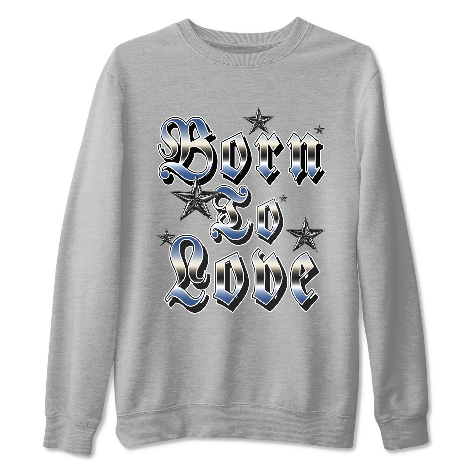 3s For The Love to match jordans Born To Love best t shirts to wear with jordans A Ma Maniere x Air Jordan 3 Diffused Blue match shoes to clothes SNRT Sneaker Tees unisex cotton Heather Grey 2 shirts