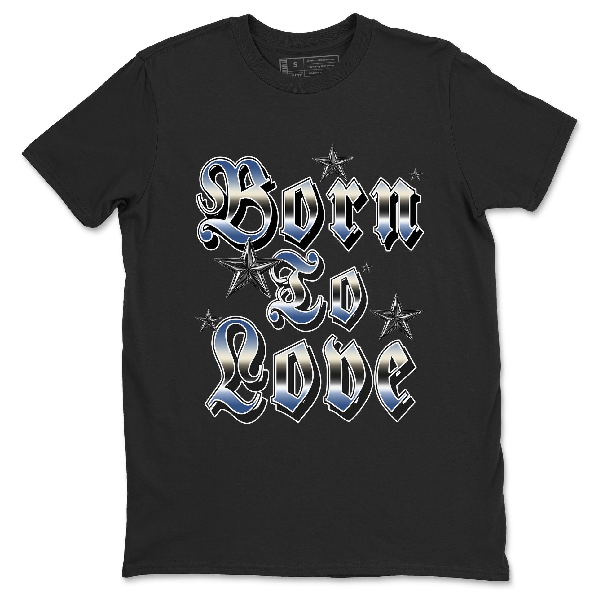 3s For The Love to match jordans Born To Love best t shirts to wear with jordans A Ma Maniere x Air Jordan 3 Diffused Blue match shoes to clothes SNRT Sneaker Tees unisex cotton Black 2 shirts