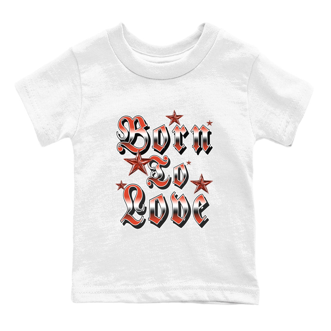 Nigel Sylvester x Air Jordan 4 Brick by Brick shirts to match jordans Born To Love sneaker match tees Air Jordan 4 Brick By Brick match shoes to clothes SNRT Sneaker Tees Youth Baby White 2 tee