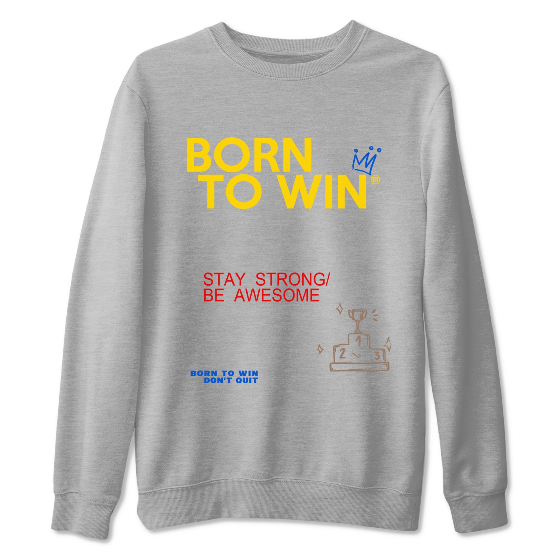 Air Jordan 1 Low Travis Scott Canary shirts to match jordans Born To Win sneaker match tees AJ1 Travis Scott Canary SNRT Sneaker Release Tees unisex cotton Heather Grey 2 crew neck shirt