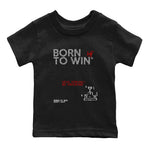 3s Black Cement shirts to match jordans Born To Win sneaker match tees Air Jordan 3 Black Cement SNRT Sneaker Tees streetwear brand Baby and Youth Black 2 cotton tee