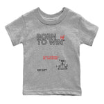 3s Black Cement shirts to match jordans Born To Win sneaker match tees Air Jordan 3 Black Cement SNRT Sneaker Tees streetwear brand Baby and Youth Heather Grey 2 cotton tee