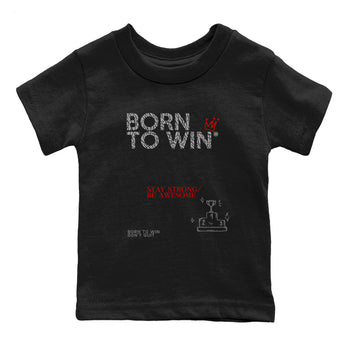 3s Cement Grey shirts to match jordans Born To Win sneaker match tees Air Jordan 3 Cement Grey SNRT Sneaker Tees streetwear brand Baby and Youth Black 2 cotton tee