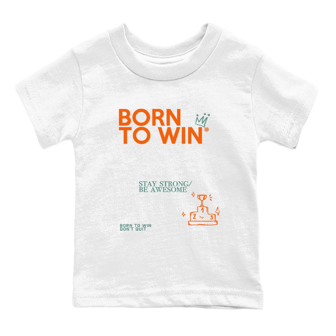 Dunk Low Ceramic shirts to match jordans Born To Win sneaker match tees Dunk Ceramic match shoes to clothes SNRT Sneaker Tees Youth Baby White 2 tee