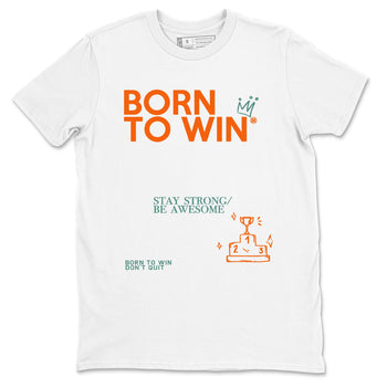 Dunk Low Ceramic shirts to match jordans Born To Win sneaker match tees Dunk Ceramic match shoes to clothes SNRT Sneaker Tees unisex cotton White 2 shirts
