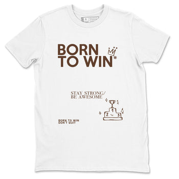 Yeezy Slide Flax shirts to match jordans Born To Win sneaker match tees Yeezy Slide Flax SNRT Sneaker Tees streetwear brand White 2 unisex cotton tee