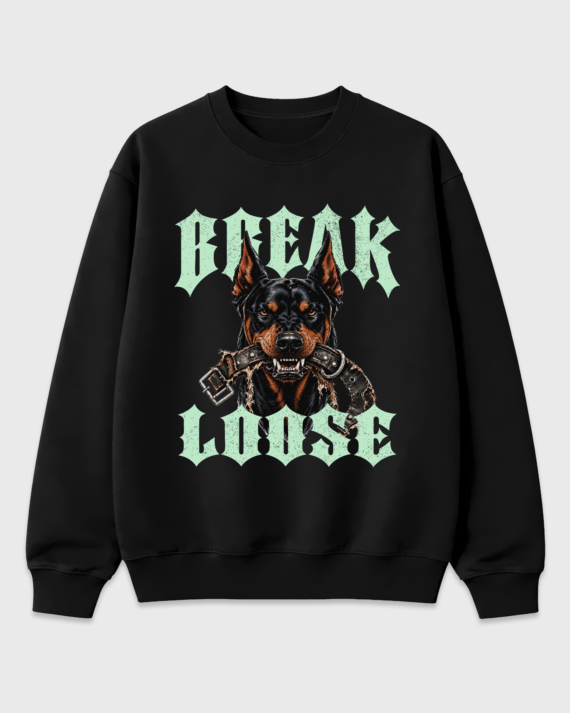 Break Loose Graphic T-Shirt featuring original streetwear artwork designed to match the Air Jordan 5 Halloween. Black 2 Graphic Tee.