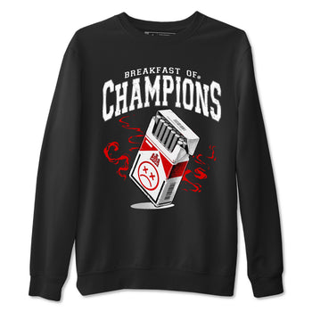 5s Black Metallic Reimagined shirts to match jordans Breakfast Of Champions best t shirts to wear with jordans AJ5 Retro OG Reimagined match shoes to clothes SNRT Sneaker Tees unisex cotton Black 2 shirts