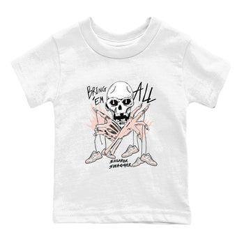 AJ11 Legend Pink shirts to match jordans Bring 'Em All unique Halloween sneaker tee Air Jordan 11 Legend Pink SNRT Sneaker Tees streetwear brand Baby and Youth White 2 cotton tee
