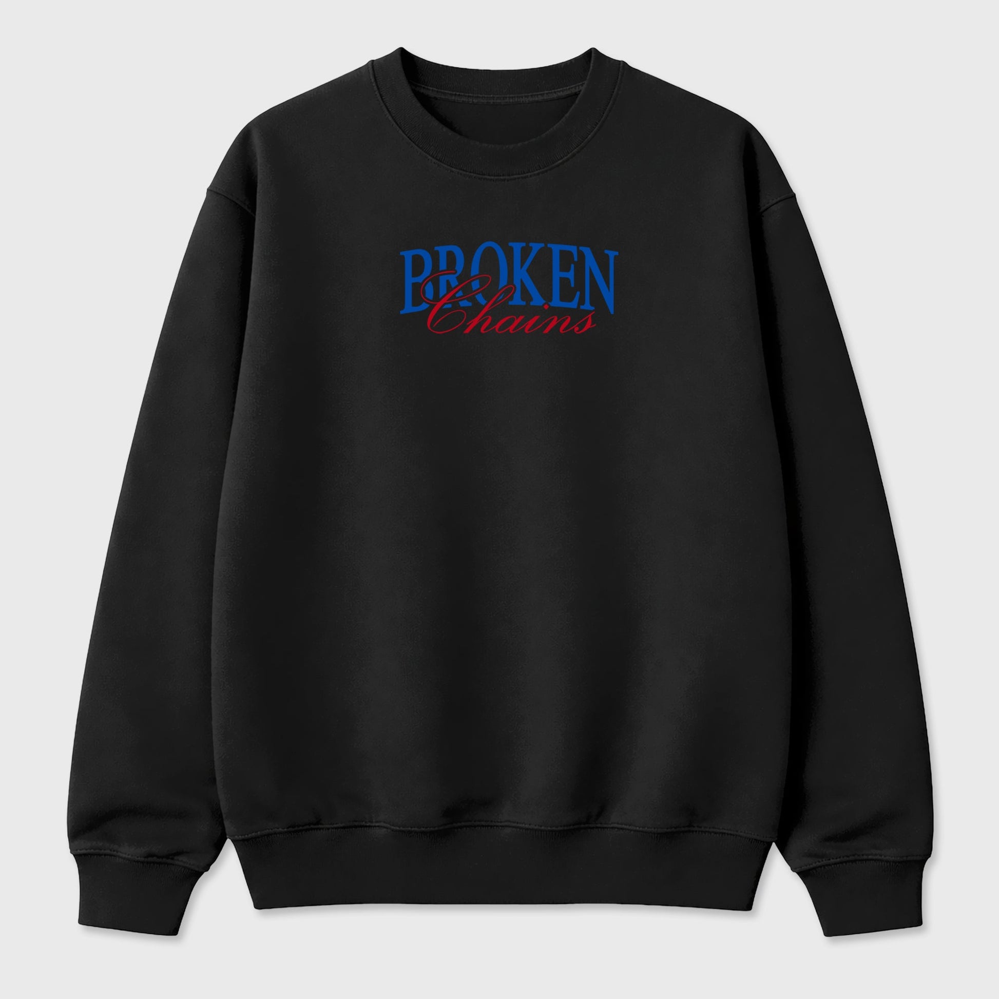 Broken Chains sneaker match t-shirt styled to complete your fit with the Air Jordan 1 Union x Fragment sneakers, shown in Black.