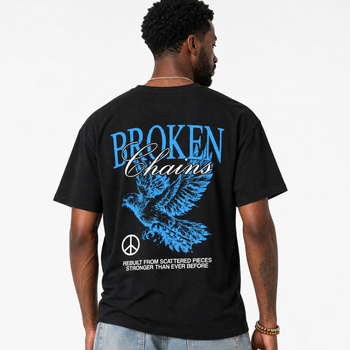 Broken Chains graphic t-shirts