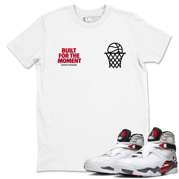 Sneaker Threads – Sneaker Tees To Match Air Jordan 8 Bunny – Built For The Moment Graphic Tee White 1. Perfect for Jordan releases 2025 colorways.