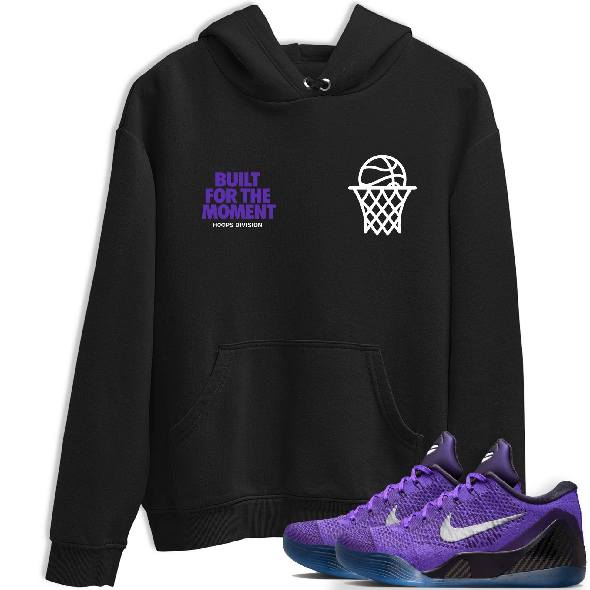 Sneaker Threads – Sneaker Tees To Match Nike KB 9 Hyper Grape – Built For The Moment Graphic Tee Black 1. Perfect for purple basketball sneaker releases and legacy-inspired colorways for 2025 hoopers.