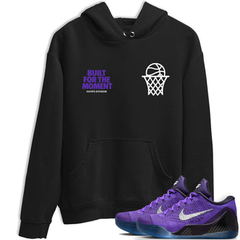 Sneaker Threads – Sneaker Tees To Match Nike KB 9 Hyper Grape – Built For The Moment Graphic Tee Black 1. Perfect for purple basketball sneaker releases and legacy-inspired colorways for 2025 hoopers.