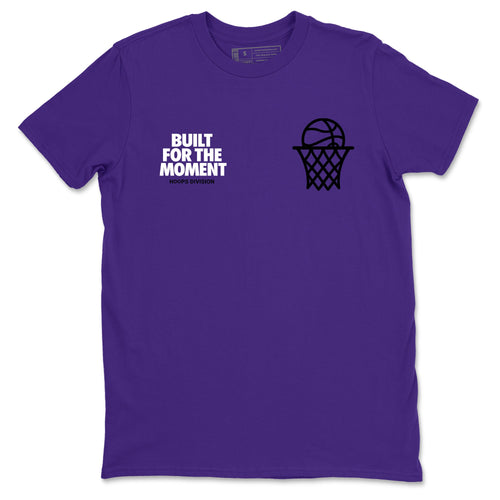 Sneaker Threads – Sneaker Tees To Match Nike KB 9 Hyper Grape – Built For The Moment Graphic Tee Purple 2. Perfect for purple basketball sneaker releases and legacy-inspired colorways for 2025 hoopers.