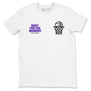 Sneaker Threads – Sneaker Tees To Match Nike KB 9 Hyper Grape – Built For The Moment Graphic Tee White 2. Perfect for purple basketball sneaker releases and legacy-inspired colorways for 2025 hoopers.