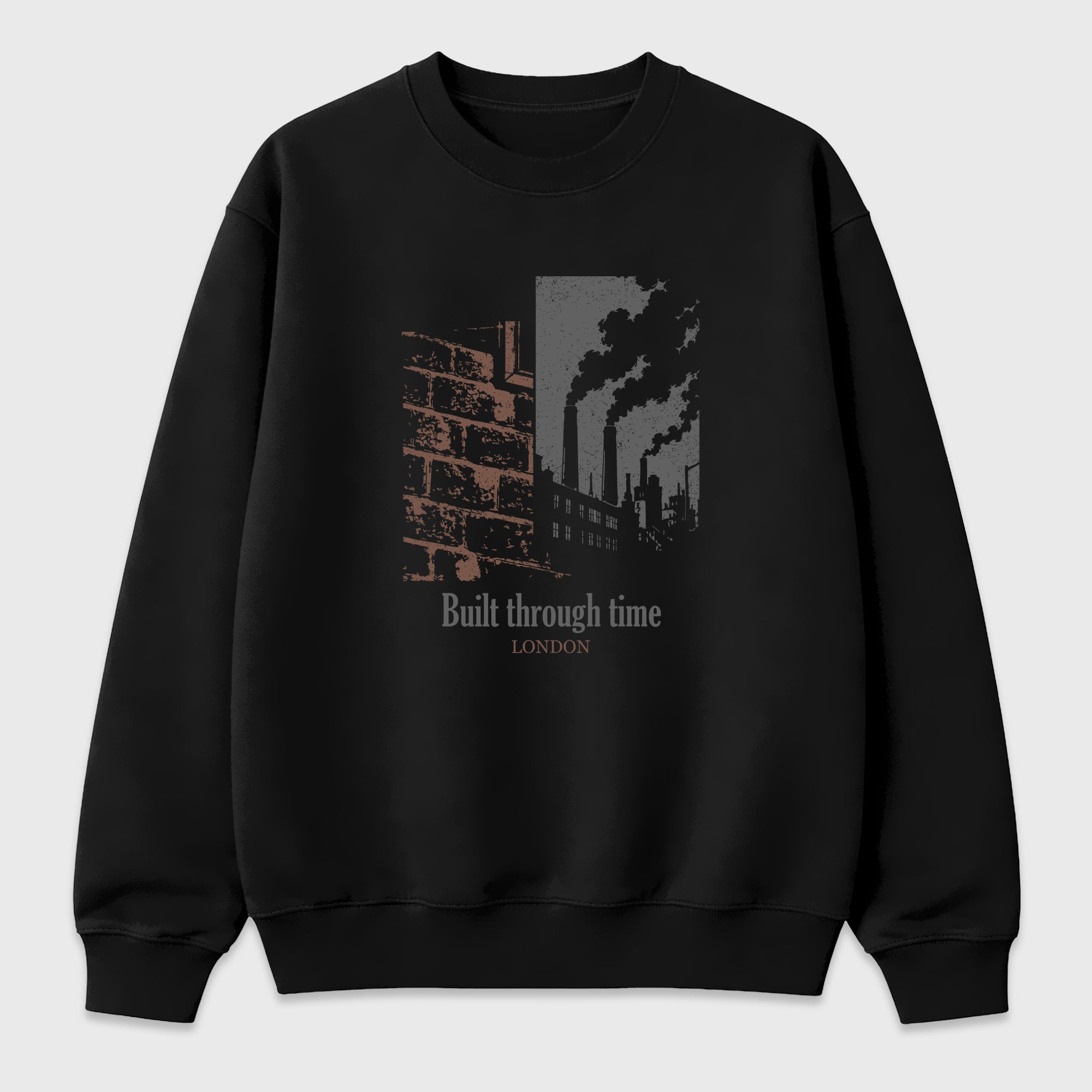 Built Through Time Graphic T-Shirt featuring original streetwear artwork designed to match the Air Jordan 4 London. Black 2 Graphic Tee.